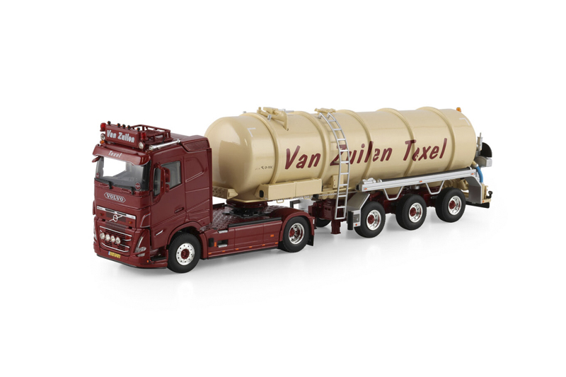 VOLVO FH5 SLEEPER CAB 4X2 VACUUM TANK TRAILER 3 AXLE Van Zuilen Texel B.V.