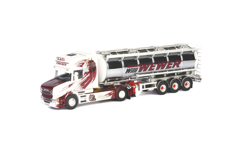 Scania T6 Torpedo 4×2 Tanktrailer Wewer