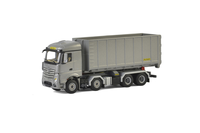 Mercedes Benz MP4 ACTROS STREAM SPACE 8x4 PALFINGER HOOKLIFT