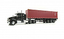 Kenworth T880 SFFA Black Truck with 40ft TEX Container trailer